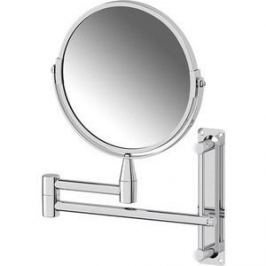 Косметическое зеркало двустороннее x2 Sorcosa Plain хром (SOR 001)