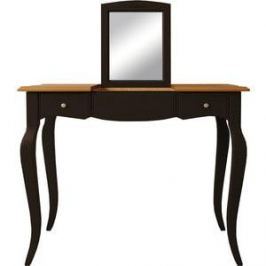 Стол туалетный с откидным зеркалом Etagerca Leontina ST9309ETG/BLK