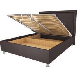 Кровать OrthoSleep Нью-Йорк шоколад механизм и ящик 140х200