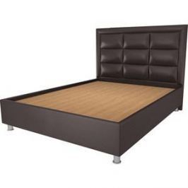 Кровать OrthoSleep Виктория шоколад жесткое основание 140х200
