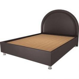 Кровать OrthoSleep Аляска шоколад жесткое основание 180х200
