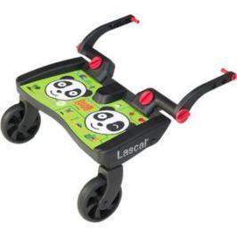 Подножка Lascal (Ласкал) для второго ребенка Buggy Board Maxi Panda City Green 2761