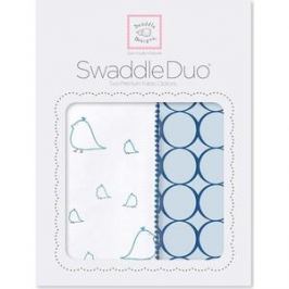 Набор пеленок SwaddleDesigns Swaddle Duo BL Big Chickies (SD-188TB)