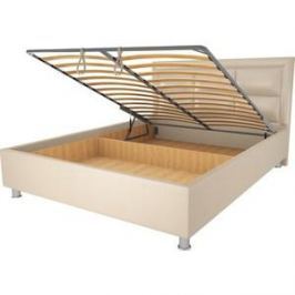 Кровать OrthoSleep Сполето lite механизм и ящик Сонтекс Беж 80х200