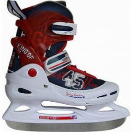 Коньки ледовые раздвижные Action PW-214 р. 26-29