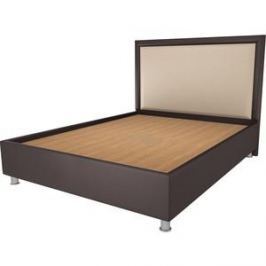Кровать OrthoSleep Нью-Йорк шоколад-бисквит жесткое основание 180х200