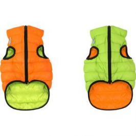 Курточка CoLLaR AiryVest двухсторонняя оранжево-салатовая размер L 55 для собак (1634)