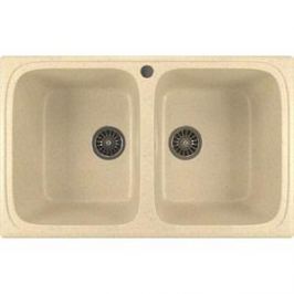Кухонная мойка Mixline ML-GM23 49,5х77,5 бежевый 328 (4630030635833)