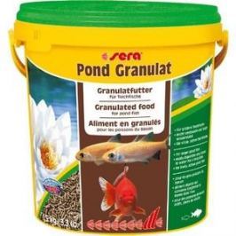 Корм SERA POND GRANULAT Granulated Food for Pond Fish палочки для прудовых рыб 10л (1,5кг)
