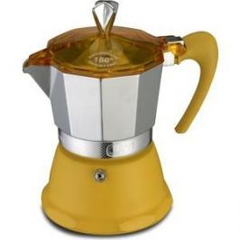Гейзерная кофеварка на 3 чашки G.A.T. Fantasia желтый (106003 yellow)