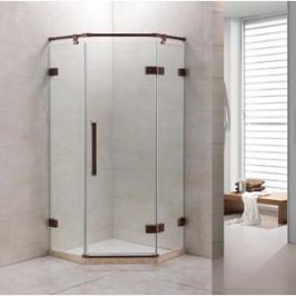 Душевой уголок Grossman 90x90x200 (ST-90RGD) профиль розовое золото