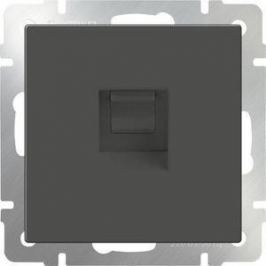 Розетка Ethernet RJ-45 Werkel серо-коричневая WL07-RJ-45
