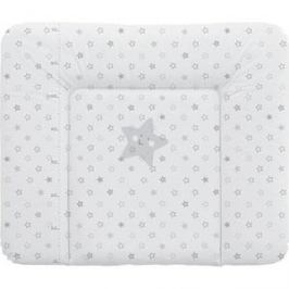 Матраc пеленальный Ceba Baby 70*85 см мягкий на комод Stars grey W-134-066-260