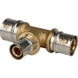 Тройник STOUT переходной 32х20х26 для металлопластиковых труб прессовой (SFP-0005-322026)