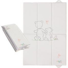 Матраc пеленальный Ceba Baby 40*60 см для путешествий Papa Bear grey W-305-004-260