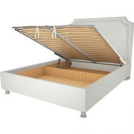 Кровать OrthoSleep Федерика механизм и ящик белый 90х200
