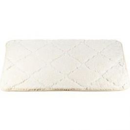 Коврик для ванной Brissen 50х80 см, Quiet White микрофайбер (BSM-21-0217-White)