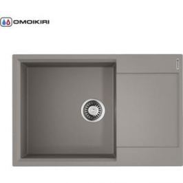 Мойка кухонная Omoikiri Daisen 78-LB-GR, 780*510 Leningrad Grey (4993690)