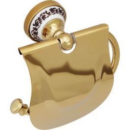 Бумагодержатель с крышкой Fixsen Bogema Gold (FX-78510G)