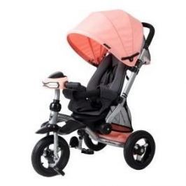 Велосипед 3-х колесный Moby Kids Велосипед-коляска 3кол Stroller trike 10x10 AIR Car персик 641075