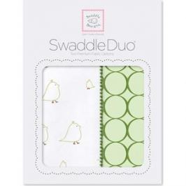 Набор пеленок SwaddleDesigns Swaddle Duo KW Big Chickies (SD-188PG)