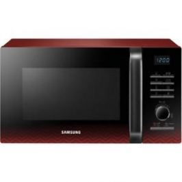 Микроволновая печь Samsung MG23H3115PR черный/красный