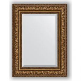 Зеркало с фацетом в багетной раме поворотное Evoform Exclusive 60x80 см, виньетка состаренная бронза 109 мм (BY 3401)