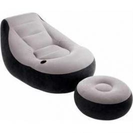 Кресло Intex флокированное 99х130х76см с пуфиком 64х28см 68564/68564NP