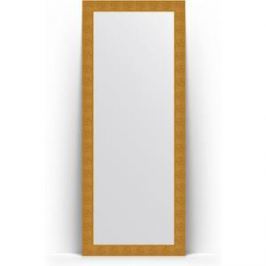 Зеркало напольное поворотное Evoform Definite Floor 81x201 см, в багетной раме - чеканка золотая 90 мм (BY 6008)