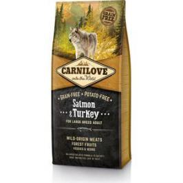 Сухой корм Brit Carnilove Adult Large Breed Grain-free Salmon & Turkey беззерновой с лососем и индейкой для собак крупных пород 12кг (150821)