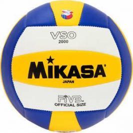 Мяч волейбольный Mikasa VSO2000, размер 5, цвет бел-жел-син