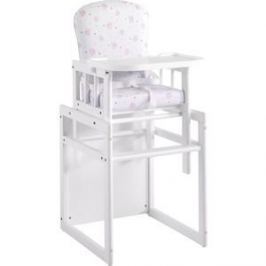 Стульчик для кормления Micuna T-950 white pink bears