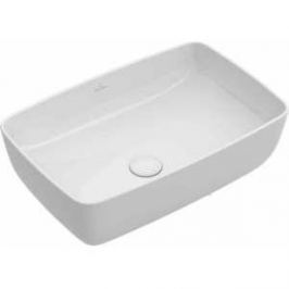 Раковина накладная Villeroy Boch Artis 58х38 см, без отверстия под смеситель, без перелива (41725801)