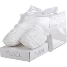 Носки детские NaNan с мишкой белые (CONTS01B)