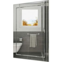 Люк-дверца EVECS ревизионная 218х268 с фланцем 196х246 ABS декоративный (Л2025 Chrome)