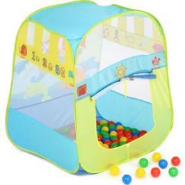 Домик Bony в комплекте с шариками Пиратский корабль, LI525, 80x80x100, 100 шаров