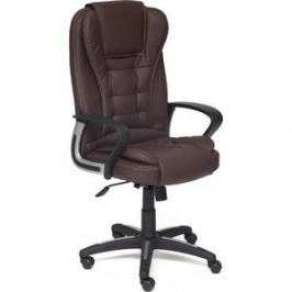 Кресло TetChair BARON кож/зам коричневый/коричневый перфорированный 36-36/36-36/06