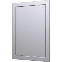 Люк-дверца EVECS ревизионная 218х418 с фланцем 196х396 ABS декоративный (Л2040 gray metal)