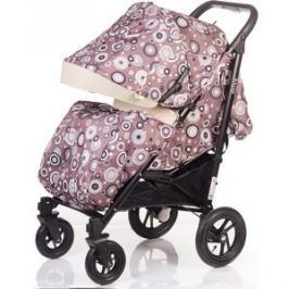 Коляска прогулочная BabyHit Drive бежевые круги
