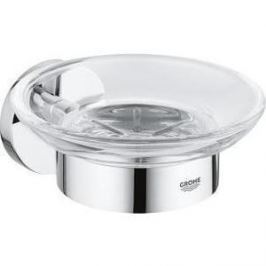 Мыльница стеклянная с держаетлем Grohe Essentials (40444001)