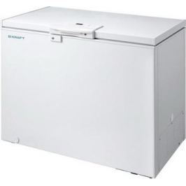 Морозильный ларь Kraft BD (W) 335 HL с LCD дисплеем на ручке (белый)