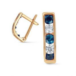Серьги из розового золота 80499