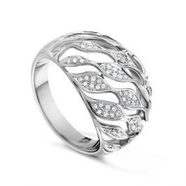 Кольцо с бриллиантами из белого золота VALTERA 57853