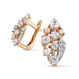 Серьги из розового золота 80325