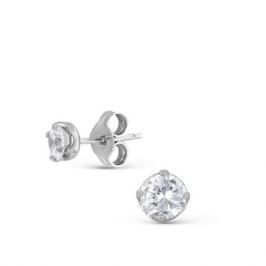 Серьги с фианитами из серебра VALTERA 79489