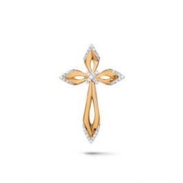Подвес с бриллиантами из розового золота VALTERA 57890