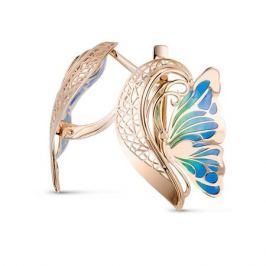 Серьги из розового золота 90465