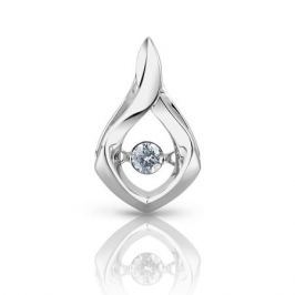 Подвес с бриллиантами из белого золота VALTERA 90042