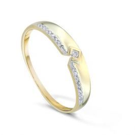 Кольцо с бриллиантами из желтого золота VALTERA 79700