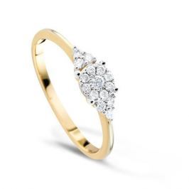 Кольцо с бриллиантами из розового золота VALTERA 64006